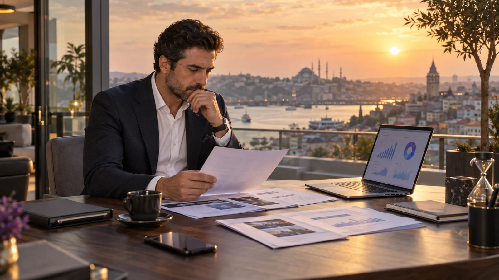 Kadıköy web tasarım fiyatları için bütçe planı yapan işletme sahibi